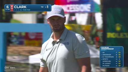 Wyndham Clark | Round 1 | 6th hole | Shot 4 | 2026 Valspar