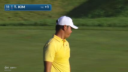 Tom Kim | Round 2 | 11th hole | Shot 4 | 2025 John Deere