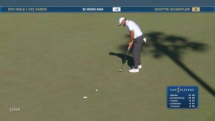 Scottie Scheffler | Round 3 | 5th hole | Shot 3 | 2026 THE PLAYERS