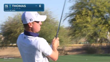Justin Thomas | Round 1 | 15th hole | Shot 3 | 2025 WM Phoenix Open