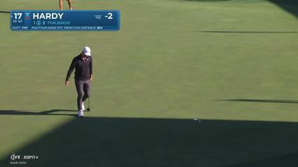 Nick Hardy | Round 2 | 17th hole | Shot 3 | 2025 THE CJ CUP