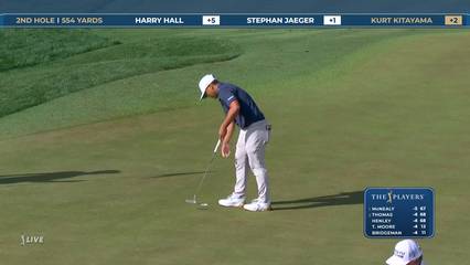 Kurt Kitayama | Round 1 | 2nd hole | Shot 5 | 2026 THE PLAYERS