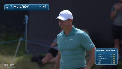 Rory McIlroy | Round 1 | 2nd hole | Shot 4 | 2025 Genesis Scottish Open