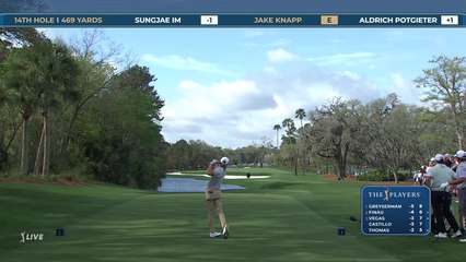 Jake Knapp | Round 1 | 14th hole | Shot 1 | 2026 THE PLAYERS