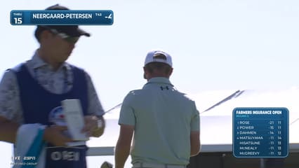 Rasmus Neergaard-Petersen | Round 3 | 15th hole | Shot 5 | 2026 Farmers