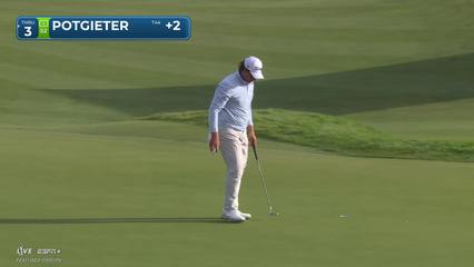 Aldrich Potgieter | Round 1 | 12th hole | Shot 4 | 2025 Bank of Utah