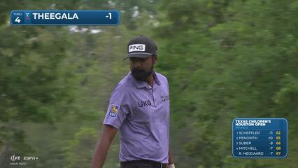 Sahith Theegala | Round 2 | 4th hole | Shot 4 | 2025 Houston Open