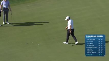 Emiliano Grillo | Round 2 | 18th hole | Shot 6 | 2026 The American Express