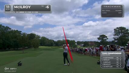 Rory McIlroy | Round 4 | 11th hole | Shot 1 | 2025 TOUR Championship