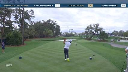 Lucas Glover | Round 1 | 16th hole | Shot 1 | 2026 THE PLAYERS