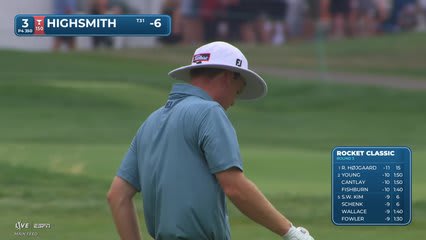Joe Highsmith | Round 3 | 3rd hole | Shot 2 | 2026 Rocket Classic