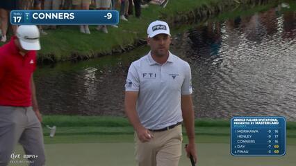 Corey Conners | Round 3 | 17th hole | Shot 3 | 2025 Arnold Palmer Invitational