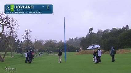 Viktor Hovland | Round 1 | 5th hole | Shot 2 | 2026 The Genesis