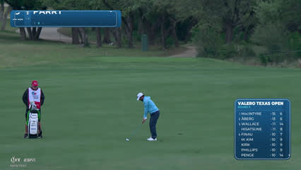John Parry | Round 3 | 9th hole | Shot 2 | 2026 Valero