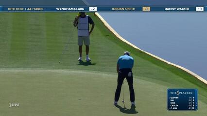 Jordan Spieth | Round 1 | 18th hole | Shot 3 | 2025 THE PLAYERS