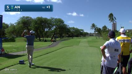 Byeong Hun An | Round 2 | 5th hole | Shot 1 | 2025 Sony Open