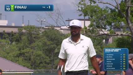 Tony Finau | Round 1 | 10th hole | Shot 4 | 2026 Texas Children's