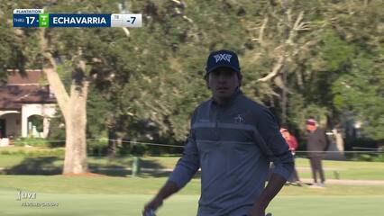 Nico Echavarria | Round 2 | 8th hole | Shot 4 | 2024 The RSM Classic