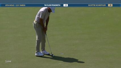 Scottie Scheffler | Round 3 | 8th hole | Shot 3 | 2025 THE PLAYERS