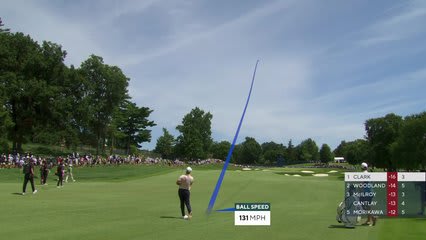 Wyndham Clark | Round 4 | 4th hole | Shot 2 | 2026 BMW Championship