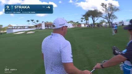 Sepp Straka | Round 1 | 9th hole | Shot 2 | 2025 Cognizant Classic
