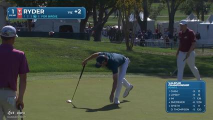 Sam Ryder | Round 2 | 1st hole | Shot 4 | 2026 Valspar