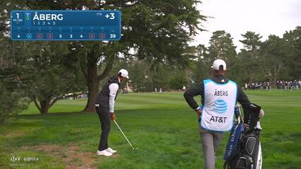 Ludvig Åberg | Round 1 | 5th hole | Shot 2 | 2025 AT&T Pebble Beach