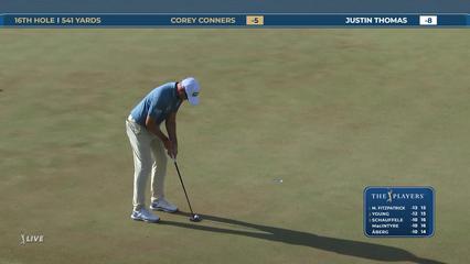 Corey Conners | Round 4 | 16th hole | Shot 4 | 2026 THE PLAYERS