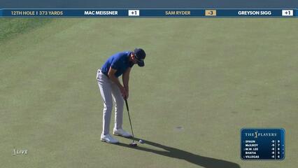 Sam Ryder | Round 2 | 12th hole | Shot 4 | 2025 THE PLAYERS