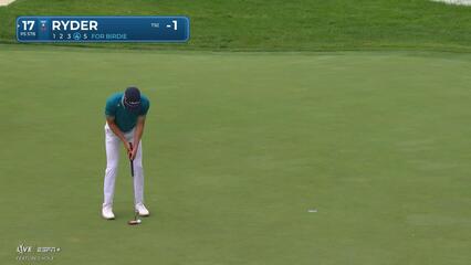 Sam Ryder | Round 1 | 17th hole | Shot 4 | 2025 Rocket Classic