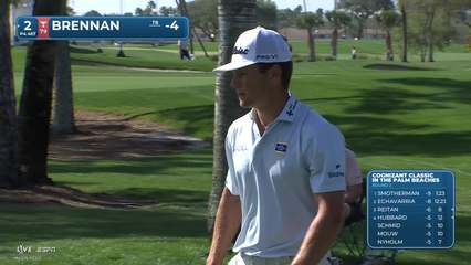 Michael Brennan | Round 2 | 2nd hole | Shot 2 | 2026 Cognizant Classic