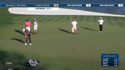 Laurie Canter | Round 1 | 3rd hole | Shot 2 | 2025 THE PLAYERS