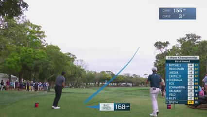 Jordan Spieth | Round 1 | 16th hole | Shot 1 | 2025 Valspar