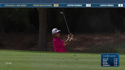 Hideki Matsuyama | Round 2 | 10th hole | Shot 2 | 2025 THE PLAYERS