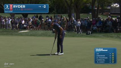 Sam Ryder | Round 1 | 3rd hole | Shot 5 | 2026 Valspar