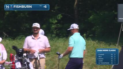 Patrick Fishburn | Round 3 | 14th hole | Shot 1 | 2025 John Deere