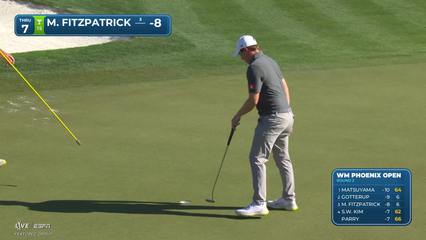 Matt Fitzpatrick | Round 2 | 7th hole | Shot 3 | 2026 WM Phoenix Open