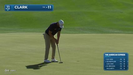 Wyndham Clark | Round 2 | 11th hole | Shot 4 | 2026 The American Express
