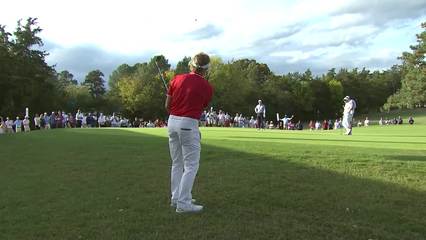 Bernhard Langer | Round 3 | 17th hole | Shot 2 | 2025 Dominion