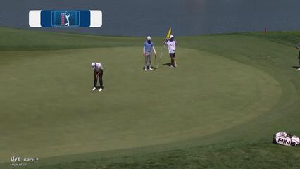 Karl Vilips | Round 4 | 14th hole | Shot 3 | 2025 THE CJ CUP