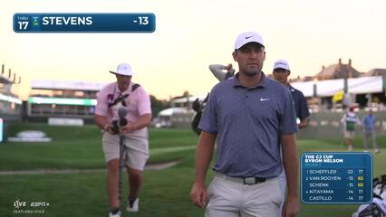 Sam Stevens | Round 3 | 17th hole | Shot 3 | 2025 THE CJ CUP