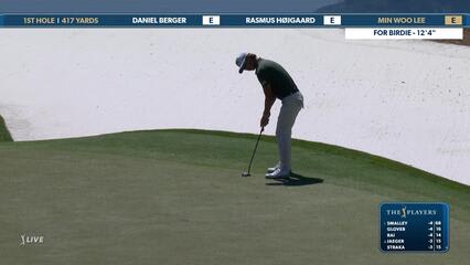 Min Woo Lee | Round 1 | 1st hole | Shot 3 | 2025 THE PLAYERS