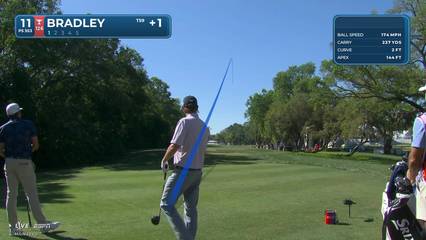 Keegan Bradley | Round 4 | 11th hole | Shot 1 | 2026 Valspar