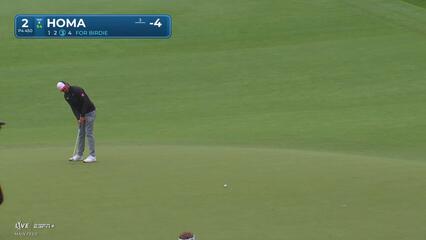 Max Homa | Round 2 | 2nd hole | Shot 4 | 2025 the Memorial