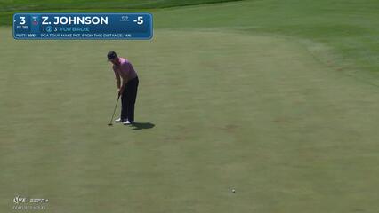 Zach Johnson | Round 2 | 3rd hole | Shot 3 | 2025 John Deere