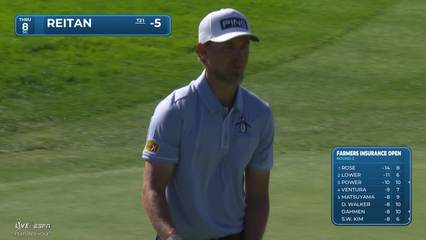 Kristoffer Reitan | Round 2 | 8th hole | Shot 4 | 2026 Farmers