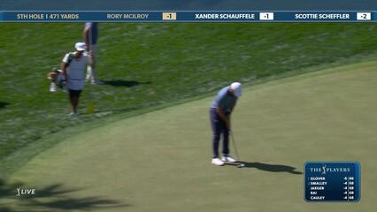 Rory McIlroy | Round 1 | 5th hole | Shot 4 | 2025 THE PLAYERS