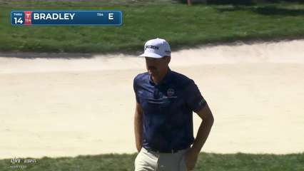 Keegan Bradley | Round 4 | 14th hole | Shot 4 | 2026 Valspar