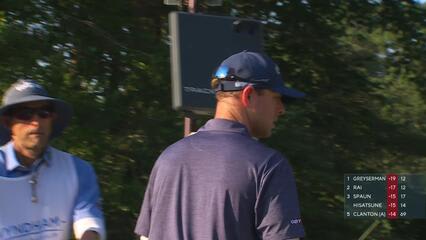 Max Greyserman | 2024 Wyndham | Round 4 | 13th hole | Shot 1