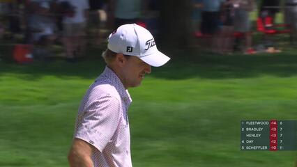 Russell Henley | Round 4 | 7th hole | Shot 4 | 2025 Travelers